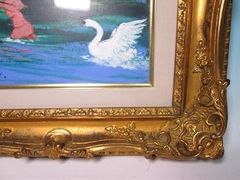 Amazon.co.jp: 文化勲章 福沢一郎 画『レダと白鳥』油彩 4号